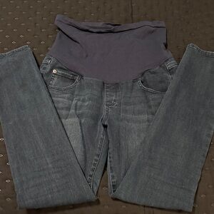 Women's Dark Blue Maternity size 30 Jeggings